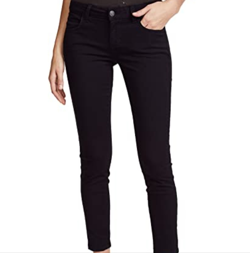 siwy hannah slim crop wash magic castle black